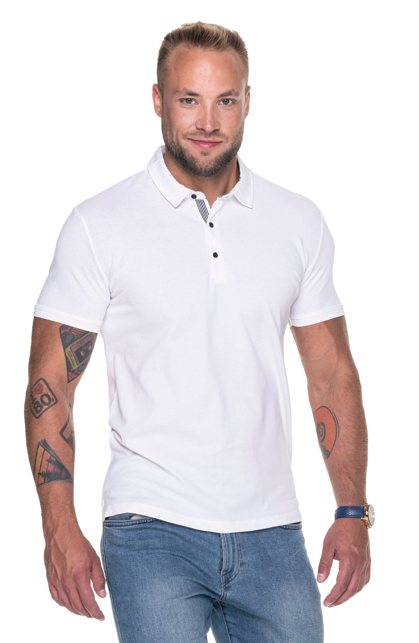 Crimson Cut Férfi Galléros Póló 42320