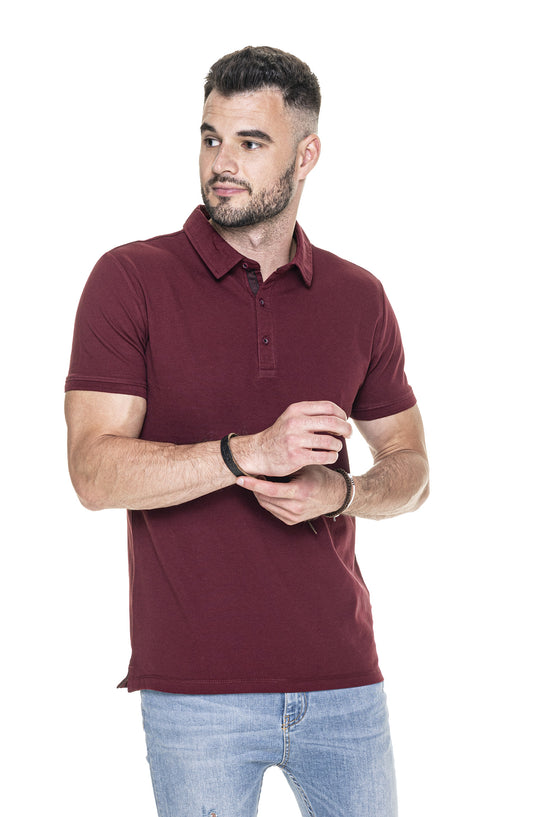 Crimson Cut Férfi Galléros Póló 42320