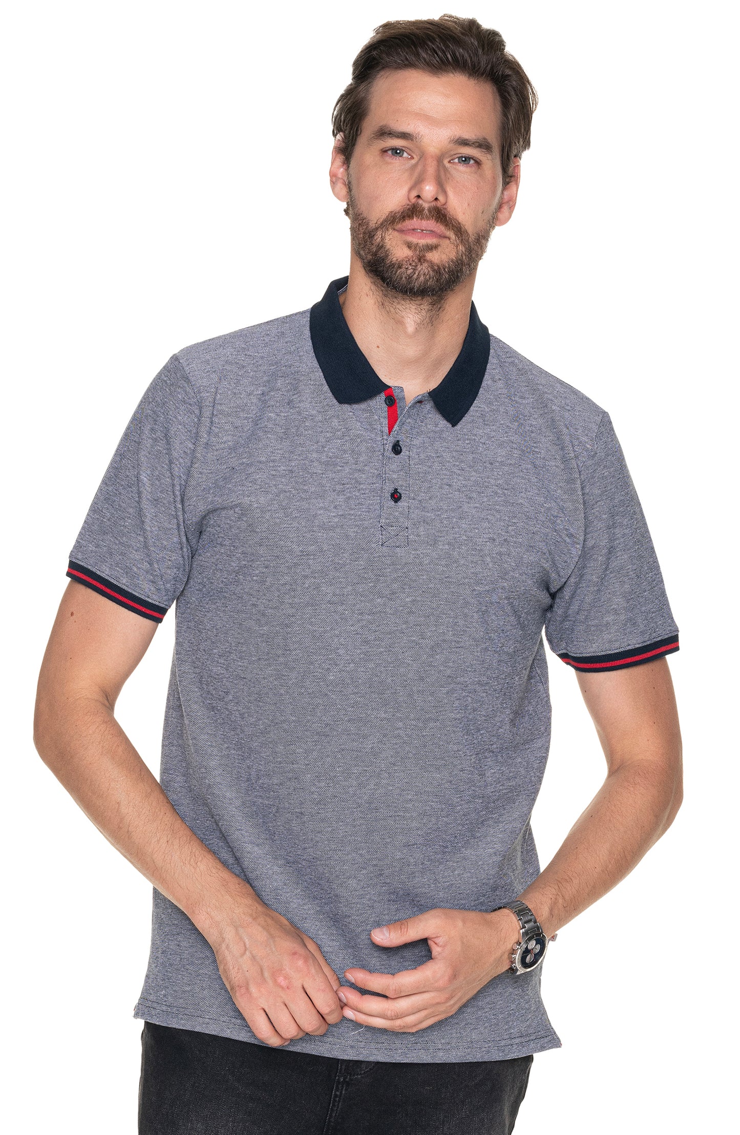 Crimson Cut Férfi Galléros Póló 42600