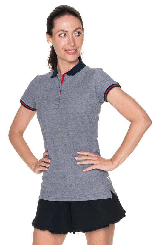 Crimson Cut Női Galléros Póló 42603